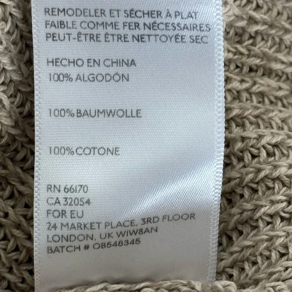 Urban Outfitters Sweater Mens L Beige Turtleneck Quiet Luxury Cottagecore Preppy - Picture 14 of 14